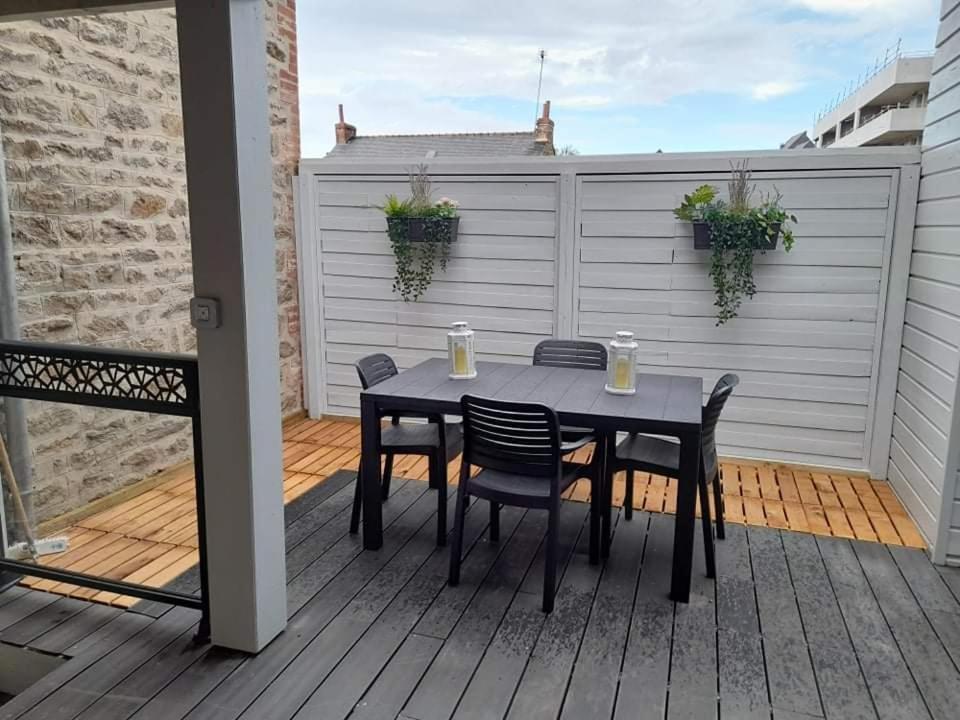 Appartement Ti Bihan De 55 M2 Avec Terrasse Dinard Eksteriør bilde